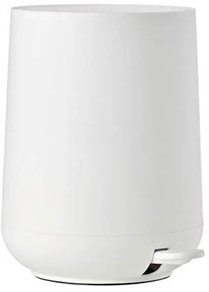 Zone Nova Pedaleimer 5 l - weiss
