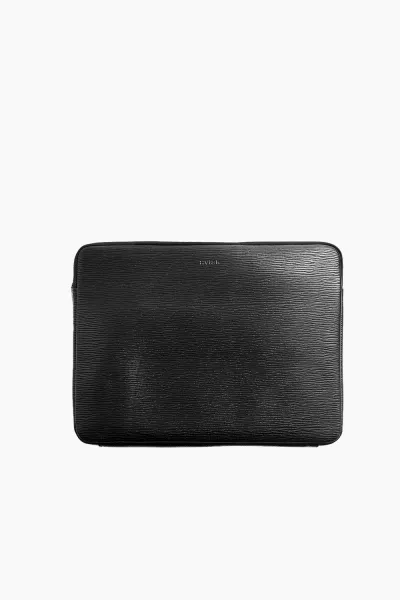 COMPUTER SLEEVE 13 MATTE MOTION - Schwarz - Hvisk - Schwarz Einheitsgrösse
