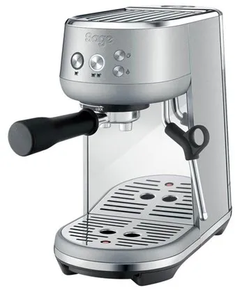 Sage SES450BSS4EEU1 the Bambino - Kaffeemaschine mit Milchaufschäumer - 9 bar - gebürsteter Edelstahl
